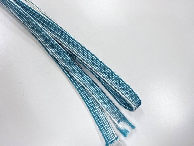  未使用品　正絹　帯留め用　手組三分紐